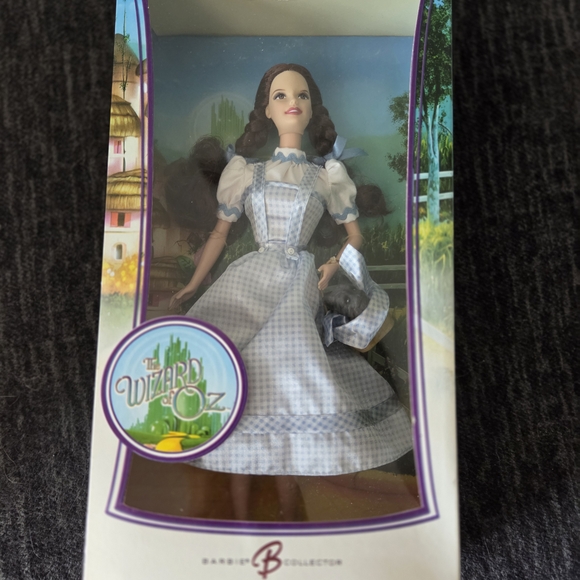 Wizard of Oz Barbie Doll in Blue Gingham Dress - Picture 1 of 2